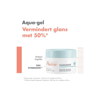 Avène CLEANANCE Matterende en vochtinbrengende gel - MaPeau