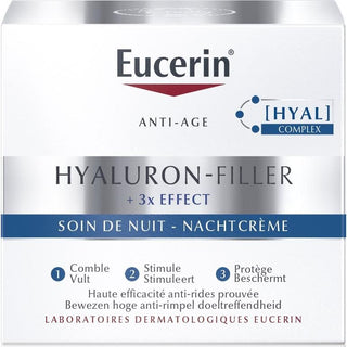 Eucerin Hyaluron-Filler X3 Nachtcrème - MaPeau